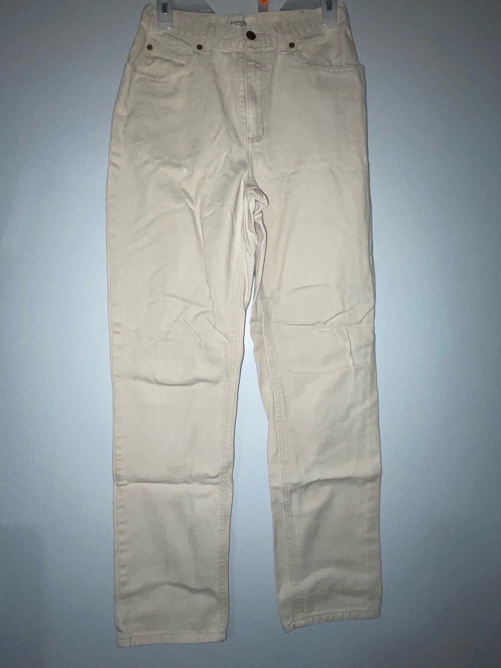 🥯Jones Spirt Women’s Cream Straight-Leg Pants